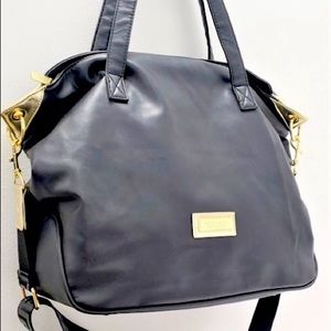Black Versace parfume tote